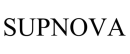 SUPNOVA trademark