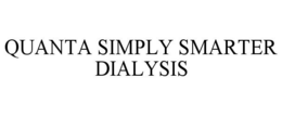 QUANTA SIMPLY SMARTER DIALYSIS trademark