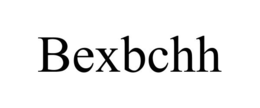 BEXBCHH trademark