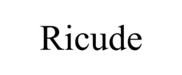 RICUDE trademark