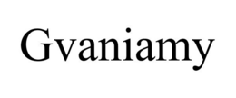 GVANIAMY trademark