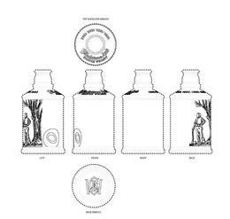 GLADSTONE AXE SCOTCH WHISKY 1868. 1880. 1886. 1892 WEG trademark