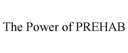 THE POWER OF PREHAB trademark