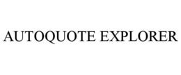 AUTOQUOTE EXPLORER trademark