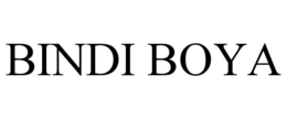 BINDI BOYA trademark
