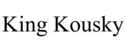 KING KOUSKY trademark
