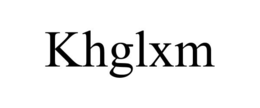 KHGLXM trademark