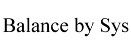BALANCE BY SYS trademark