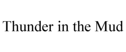 THUNDER IN THE MUD trademark