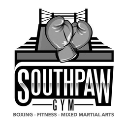SOUTHPAW GYM BOXING - FITNESS - MIXED MARTIAL ARTS trademark