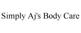 SIMPLY AJ'S BODY CARE trademark