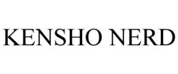 KENSHO NERD trademark