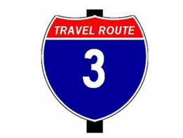 TRAVEL ROUTE 3 trademark