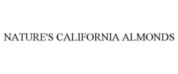 NATURE'S CALIFORNIA ALMONDS trademark