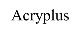 ACRYPLUS trademark