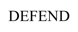 DEFEND trademark