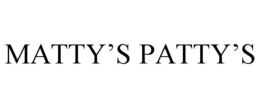 MATTY'S PATTY'S trademark