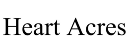 HEART ACRES trademark