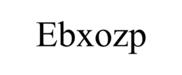 EBXOZP trademark
