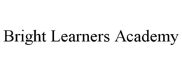 BRIGHT LEARNERS ACADEMY trademark