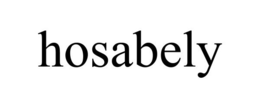 HOSABELY trademark