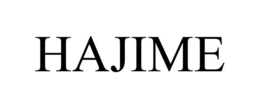 HAJIME trademark