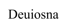DEUIOSNA trademark