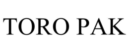 TORO PAK trademark
