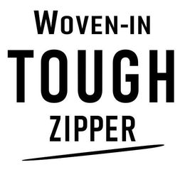 WOVEN-IN TOUGH ZIPPER trademark
