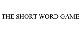 THE SHORT WORD GAME trademark