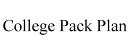 COLLEGE PACK PLAN trademark