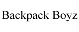 BACKPACK BOYZ trademark