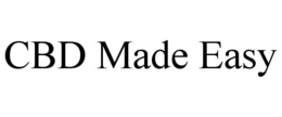 CBD MADE EASY trademark