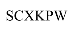 SCXKPW trademark