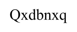 QXDBNXQ trademark