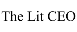 THE LIT CEO trademark