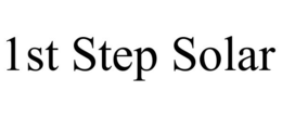 1ST STEP SOLAR trademark
