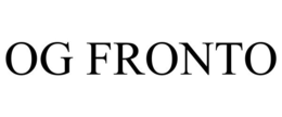 OG FRONTO trademark