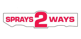 SPRAYS 2 WAYS trademark