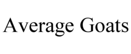 AVERAGE GOATS trademark