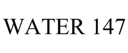WATER 147 trademark