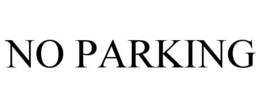 NO PARKING trademark