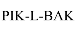 PIK-L-BAK trademark