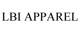LBI APPAREL trademark