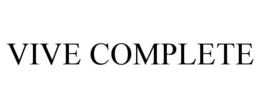 VIVE COMPLETE trademark