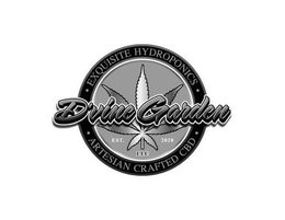 ·EXQUISITE HYDROPONICS· ·ARTESIAN CRAFTED CBD· D'VINE GARDEN EST. 2020 LLC trademark