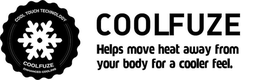 COOL TOUCH TECHNOLOGY COOLFUZE ENHANCED COOLING COOLFUZE HELPS MOVE HEAT AWAY FROM YOUR BODY FOR A COOLER FEEL trademark