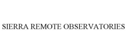 SIERRA REMOTE OBSERVATORIES trademark