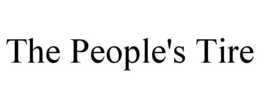THE PEOPLE'S TIRE trademark