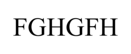 FGHGFH trademark